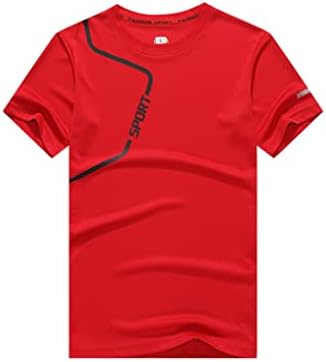 Мъжки Бързосъхнеща Солнцезащитная Тениска Kaerm UPF 50+ с къс ръкав, Впитывающая Влага, за Джогинг, Тениска за Баскетбол,