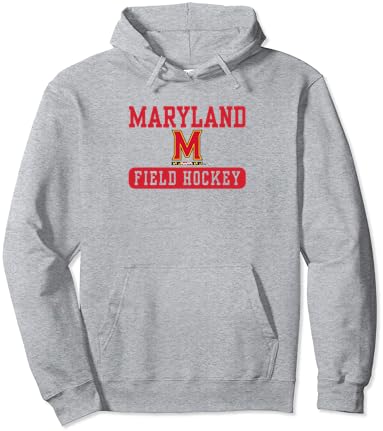 Мериленд Террапинс Хокей на трева на открито Официално Лицензиран Пуловер с качулка