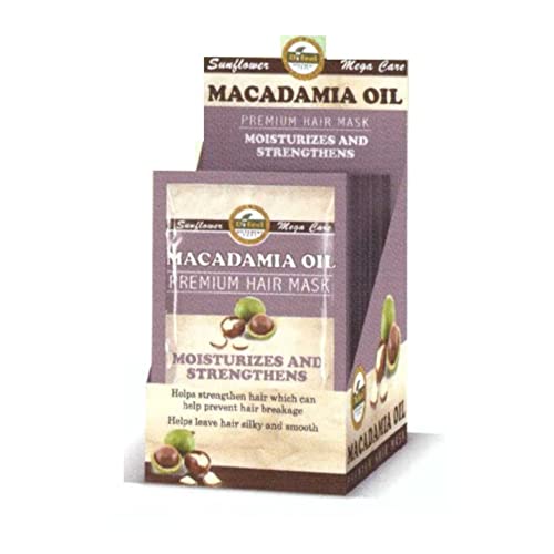 Маска за коса Difeel Premium с масло от макадамия 1,75 грама в опаковка (опаковка от 6 броя)