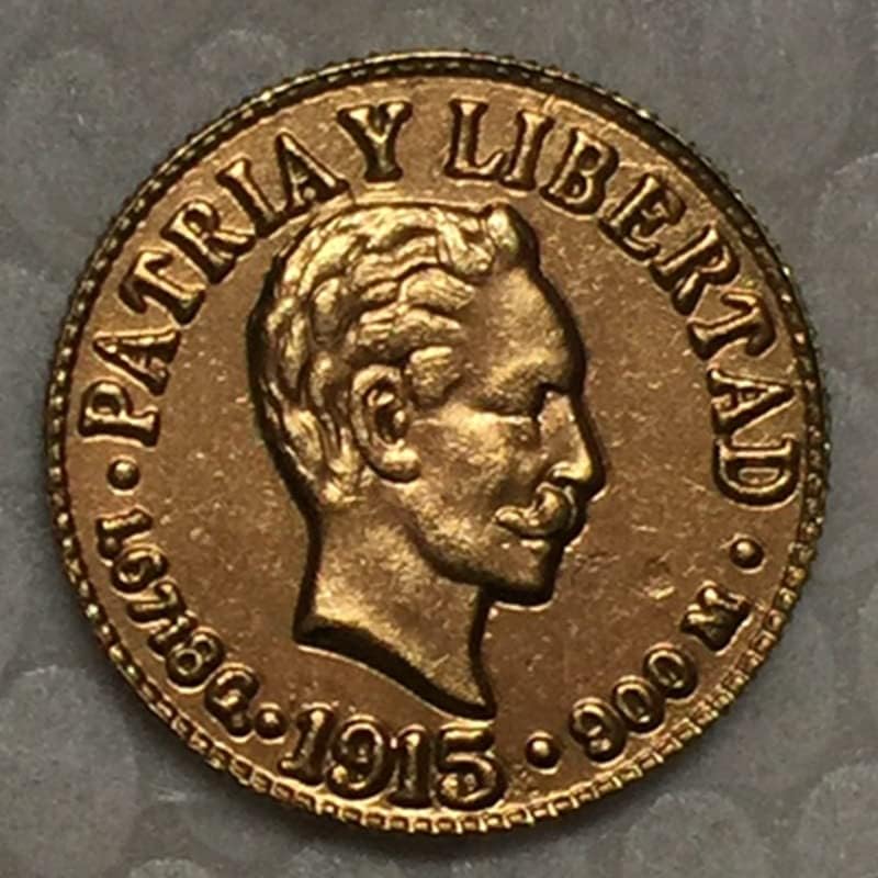 1915 Американски Възпоменателни монети Производство на Монети от Мед Антични Монети Чуждестранни Възпоменателни монети,