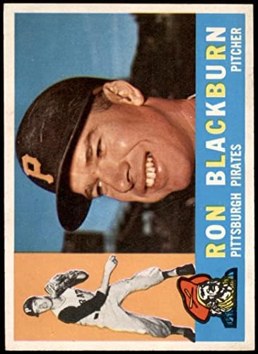 1960 Topps 209 Рон Блекбърн Питсбърг Пайрэтс (Бейзболна картичка) EX/MT+ Пирати