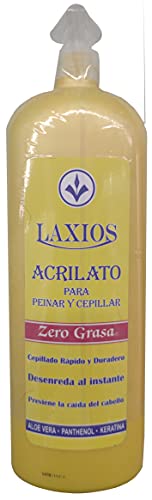 LAXIOS Acrilato para Peinar y Cepillar Zero Grasa | Средство за грижа за косата Dromatic 33,8 унция-1000 мл