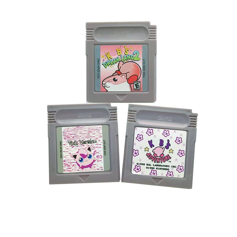 Kirbys Adventure Dreamland 2/Розова версия, аксесоари за игрови касети за 16-битова конзола-Kb Dreamland 2