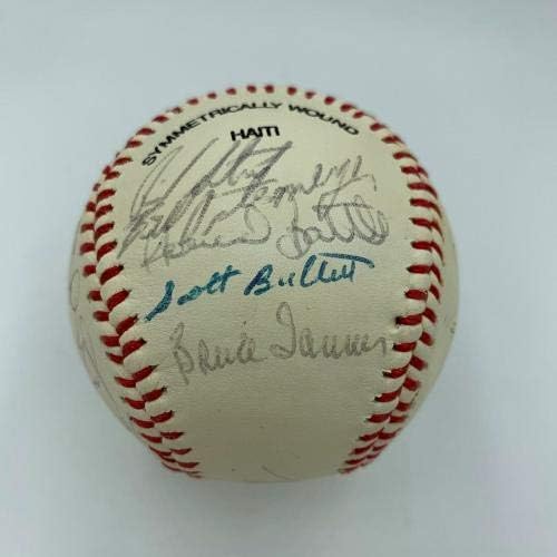Изключителен Чиппер Джоунс, Бивш Новобранец All Star Team 1991 г., подписано Бейзболен договор PSA - Бейзболни топки