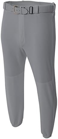 Спортни дрехи формат А4 за възрастни, Бейзбол / Софтбольные Влагоотводящие панталони с джобове и шлевками за колан (Бяло,