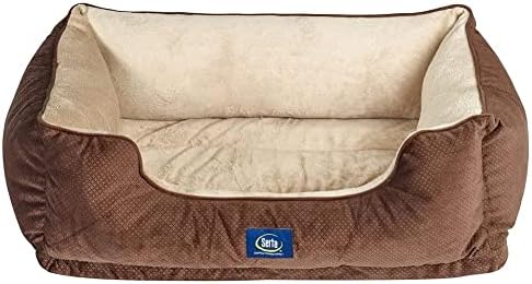 Serta Голямо легло за домашни любимци Cuddler с пяна Cool Twist Gel Memory Foam