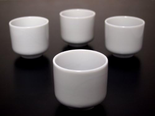 Японски Порцеланов сервиз на JANOME Jiki от 4 чаши за саке