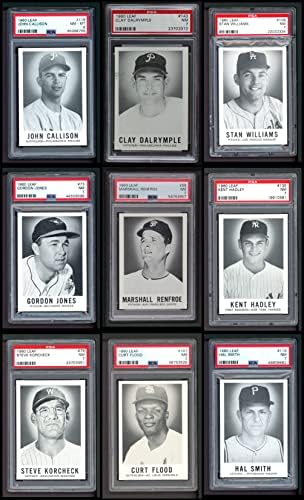 Втората бейзболна серия 1960 Leaf и Почти пълен комплект - Premier (Бейзболен комплект) EX/MT+