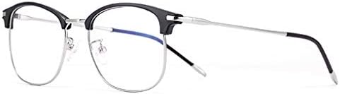 Постепенно Мультифокальные Очила за четене с блокиране на синя светлина, Метални рамки и Лещи от смола, Далечни и Близки