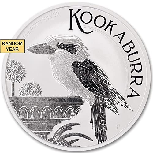 1990 - до Сега (Случаен година) AU Australia 1 унция сребро Кукабурры Диамант, без да се свържат със сертификат за автентичност