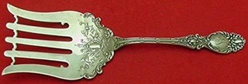 Вилица за аспержи от сребро Lucerne by Уолъс 9 3/4 , семейна реликва, сребърни изделия