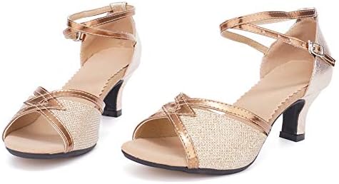 AOQUNFS/ Дамски Обувки за Балните Танци, Обувки за латино танци Салса, Танцови обувки за изпълнения на Сватбата и страната