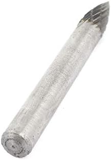 Твердосплавное напильное длето X-DREE 6 mm x 16 mm с двоен режещ острия връх (Broca de lima rotativa de punta cortada