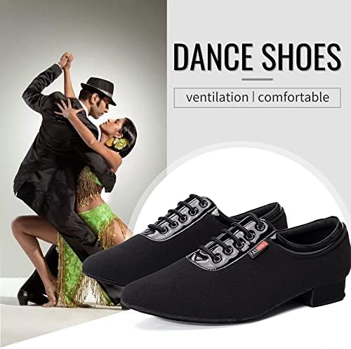 TINRYMX/ Мъжки Обувки За латино Танци дантела, Стандартна Обувки За Танци балната зала, Съвременно Танго, За практикуване