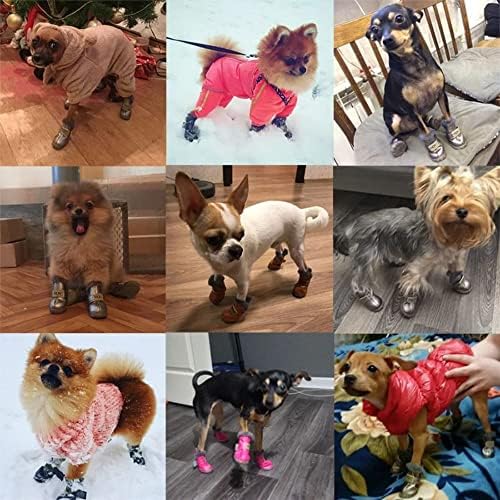 Модни обувки на ЛАПА ROLL за кучета (Малки, светло сиво)