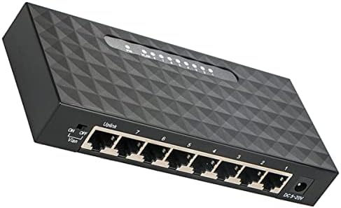 SOLUSTRE Ethernet Дърва Ethernet Сплитер 3 бр 8 Домашни пълна смяна на САЩ за ключ Ethernet Vlan Дърва Fast No Тинг Mb