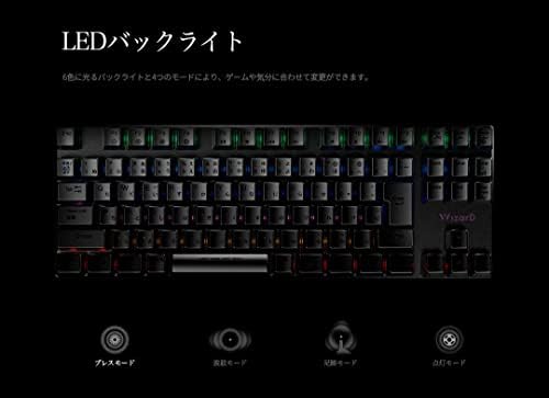 Детска клавиатура I-CHAIN Wizard KL21C1 с подсветка, 91 Клавиш, Без цифров ключ, Кабелна, Обезопасена подкрепа на японското