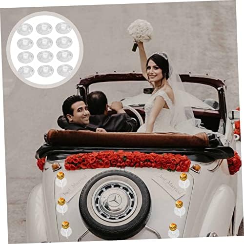 Yardwe 150 бр Прозрачна Издънка за Сватбен Автомобил Прозрачни Пластмасови Закачалки Закачалка За Дрехи Стъклена Издънка