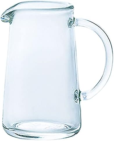 Стъклена молочник Aderia H-4751, 1,4 течни унции (40 мл), Трапецовидна форма, S