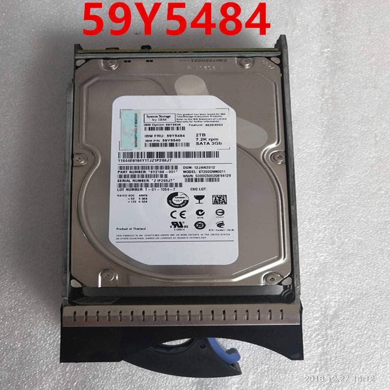 Средно твърд диск за DS4700 5020 2 TB 3,5 , SATA, FC 64 MB 7200 об/мин за вътрешен твърд диск, за сървърен твърд диск