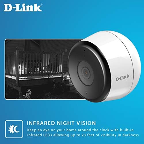 Външна камера за сигурност на D-Link за Безжична домашно наблюдение чрез Wi-Fi във формат Full HD, са на разположение