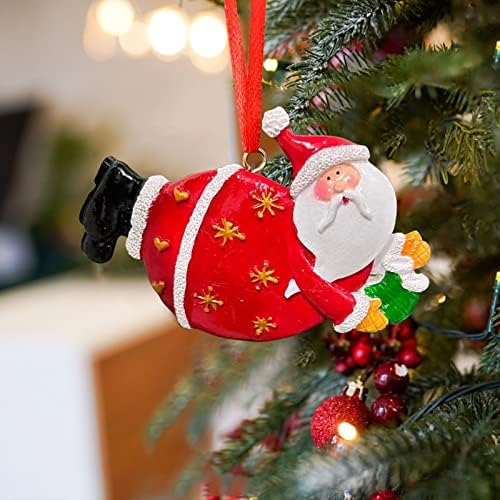 Леки Коледни Декорации, Съставен Снежен човек, Подвесное Украса под формата На коледни Елхи, Украса на Подарък от Дядо