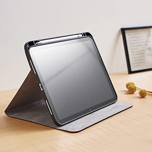 Elecom TB-A22RSA360BK iPad 10,9-инчов и 10-то поколение (2022), Калъф с панти капак, с Устройство за съхранение на Apple