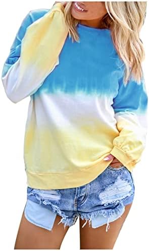 NOKMOPO/ Блузи, големи размери за жените, Модерен Есенно-зимните Пуловери с двустранно принтом, Качулка, Дебели Пуловери